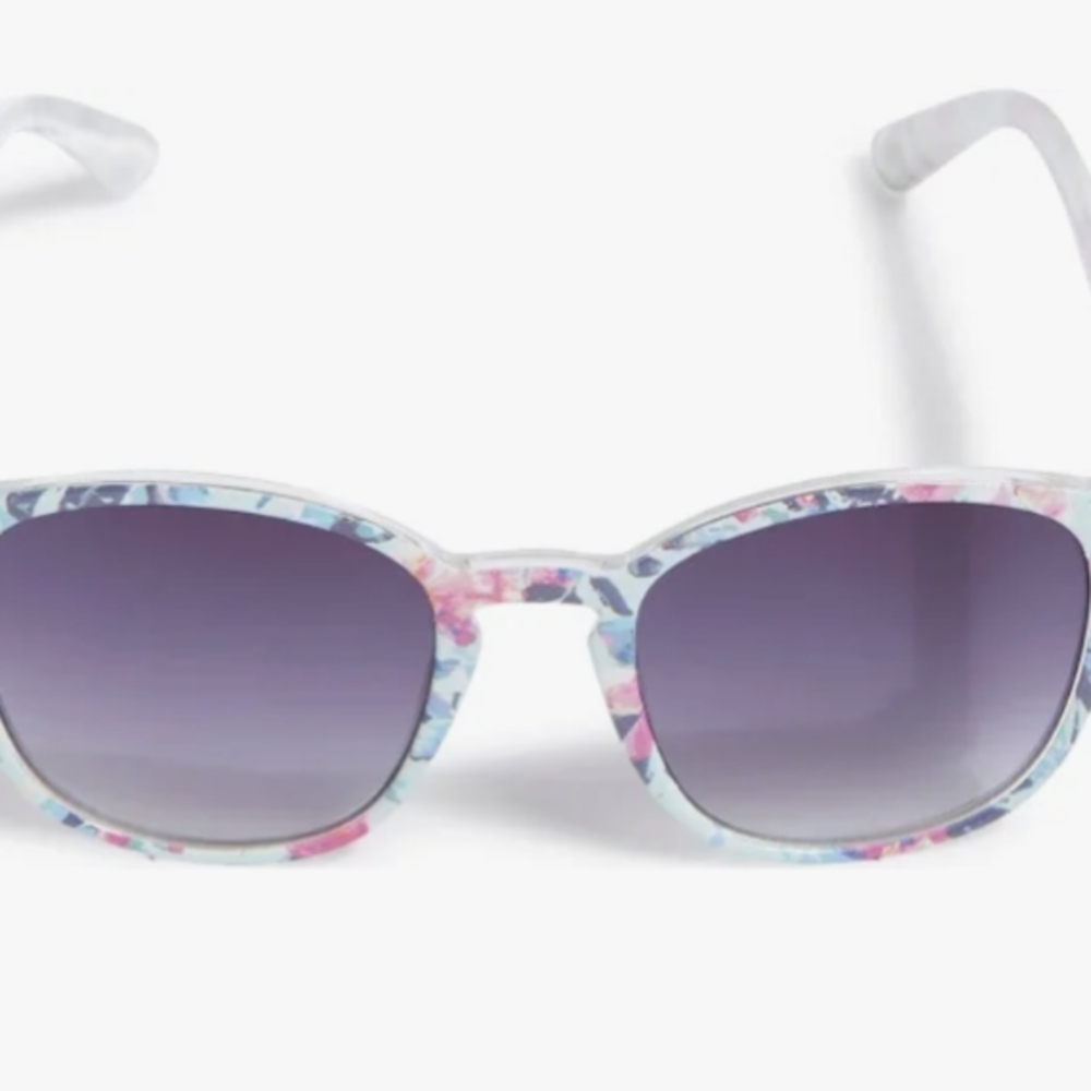 Vera Bradley Floral Sunglasses - Pink and Blue